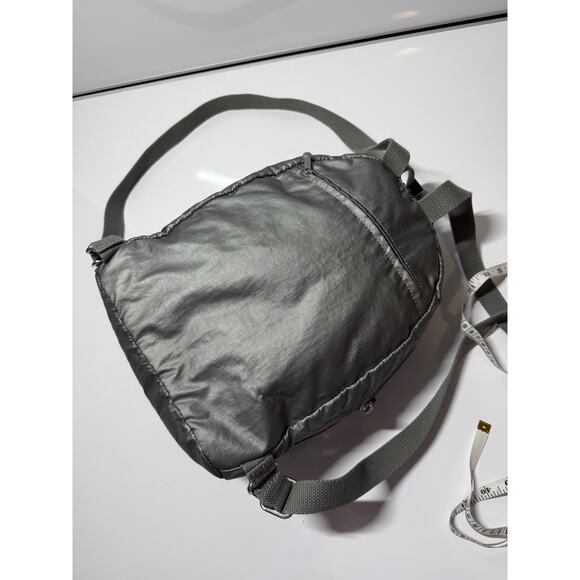 Kipling small backpack purse floral drawstring, 11x13x6, for both girls & women - Picture 5 of 9